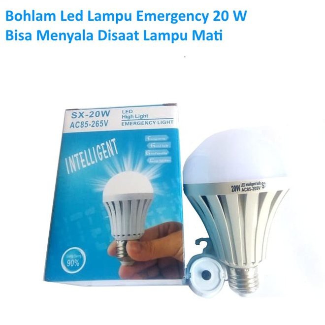 TERMURAH - LAMPU BOHLAM 20WATT LAMPU BOHLAM AJAIB EMERGENCY LED SENTUH 20 W