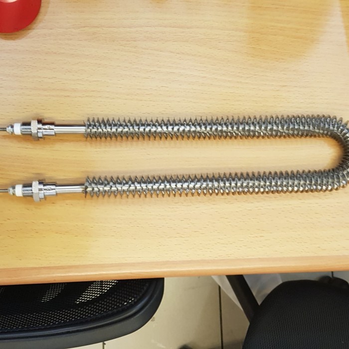 HEATER FINNED U / HEATER SIRIP U 300 MM (BISA CUSTOME )