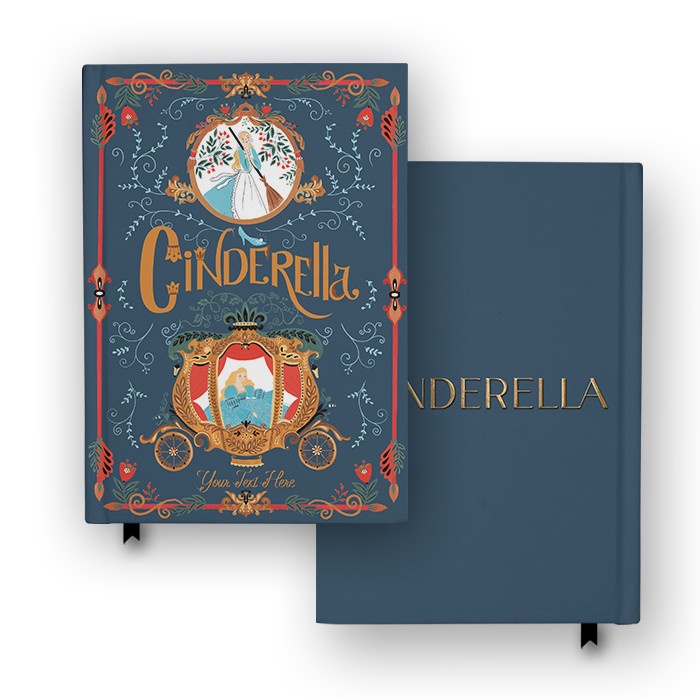 

Buku Catatan Cinderella 4 Hardcover Agenda Jurnal Diary Notebook Aesthethic Custom Nama