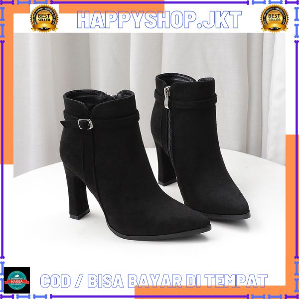 HS / Sepatu Boots Wanita Fashion Import 255