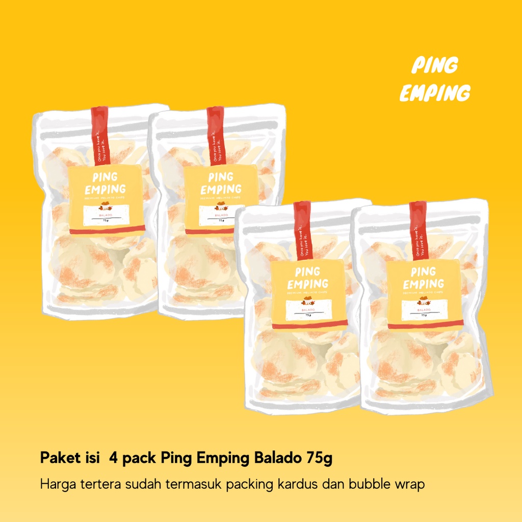 

Paket Box Ping Emping 4 Balado