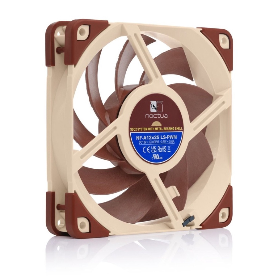 Noctua Premium Fan 12CM 1200RPM PWM for NH-P1 - NF-A12x25 LS-PWM