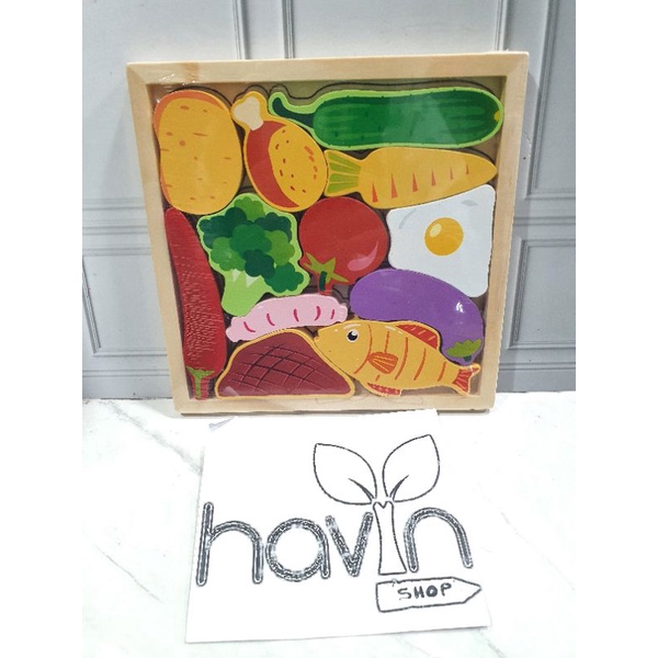 PUZZLE TETRIS 3D/PUZZLE KAYU-LAUK PAUK