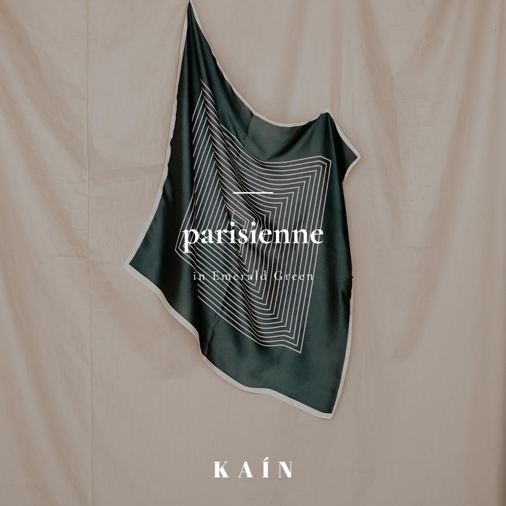 Parisienne Scarf 70cm x 70cm-4