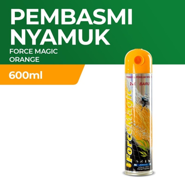 Force Magic - Semprotan Nyamuk 600Ml Obat Nyamuk Spray Anti Nyamuk #98
