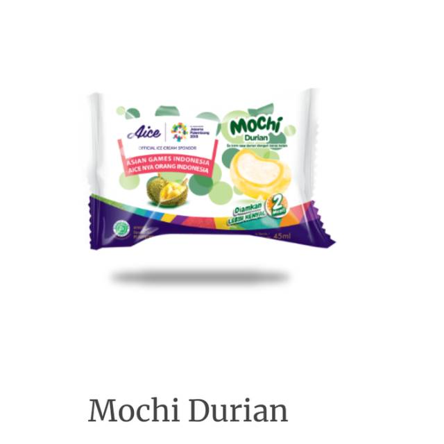 

Aice Mochi Durian Eskrim es krim