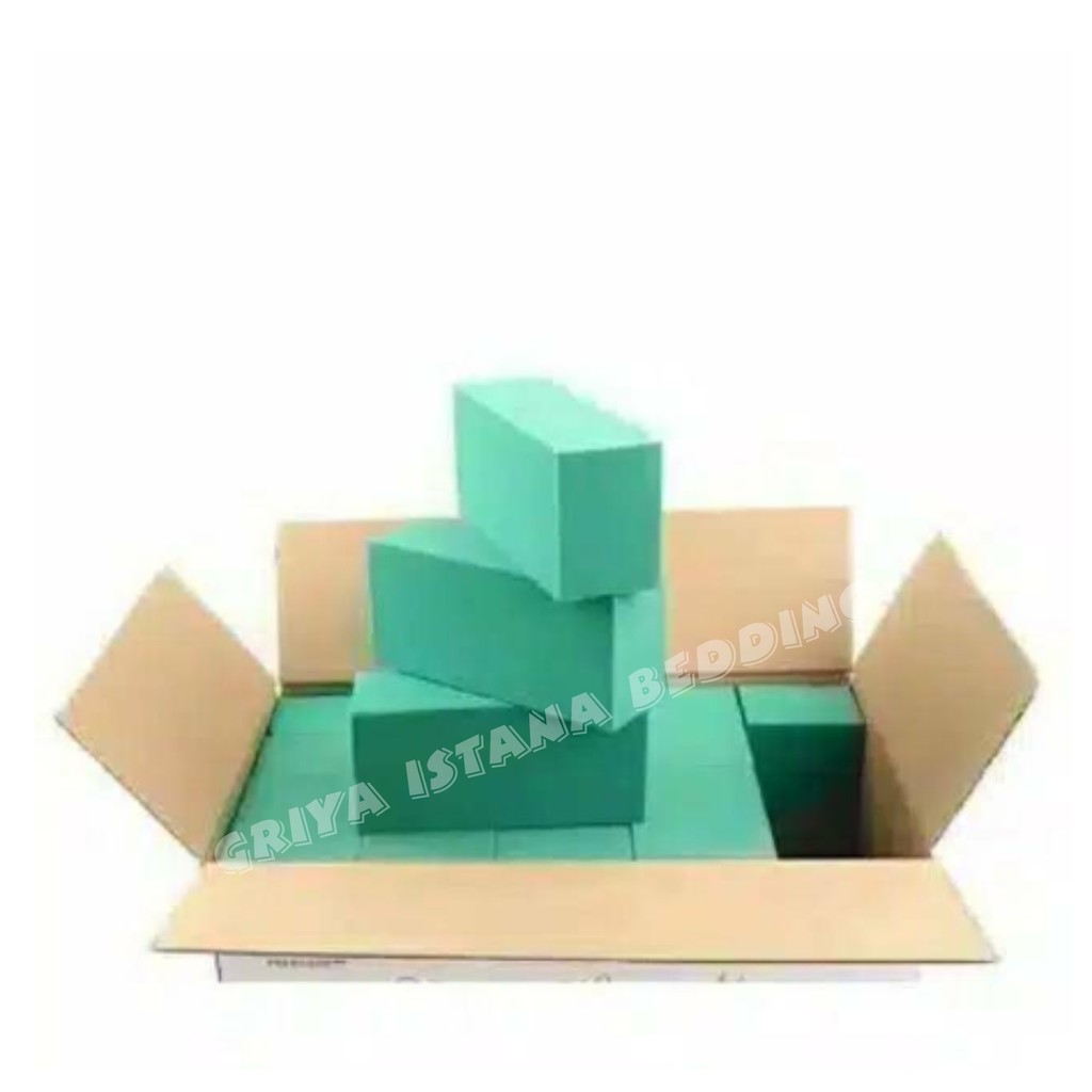 FLORAL FOAM BUSA / SPONS ( BASAH ) UNTUK MEDIA BUNGA  RANTING KERING BUNGA HIASAN