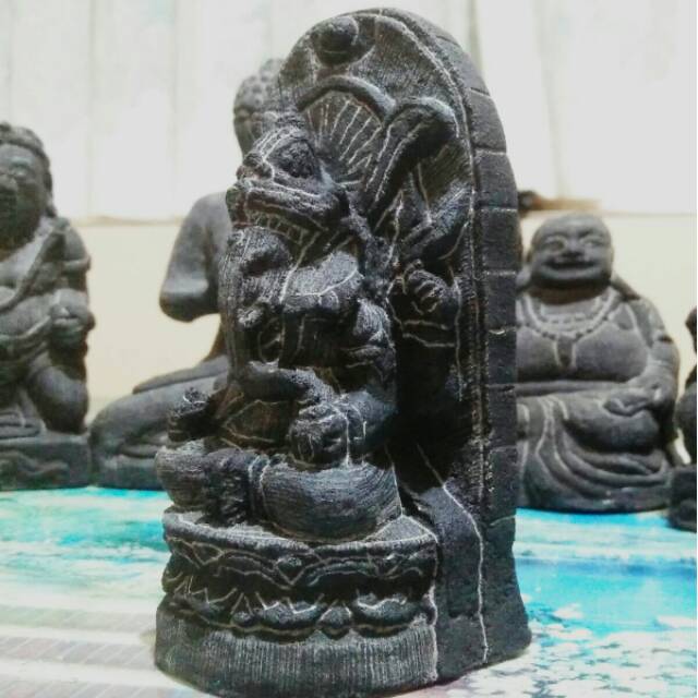 PATUNG DEWA GANESHA 10CM/11CM BAHAN BATU TERMURAH