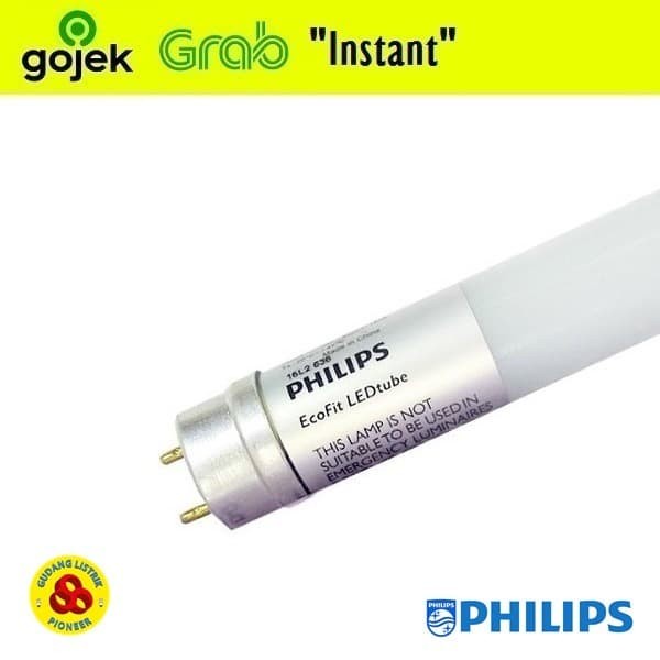 Philips Ecofit Led Tube 8 Watt Putih Setara 18 Watt 600mm CDL No STR