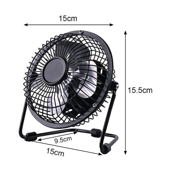 Kipas Angin Mini USB Portable 5 Inch Mini Fan Kipas USB Kipas Portabel