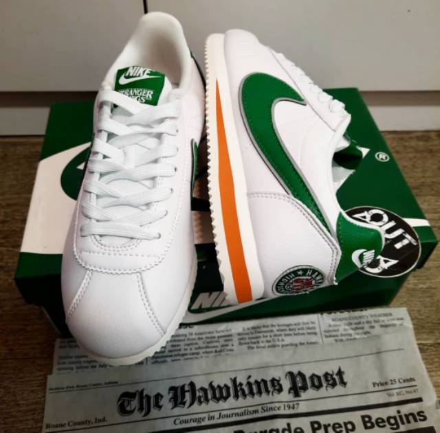 Nike Cortez Hawkins High School Stranger Things Shopee Indonesia
