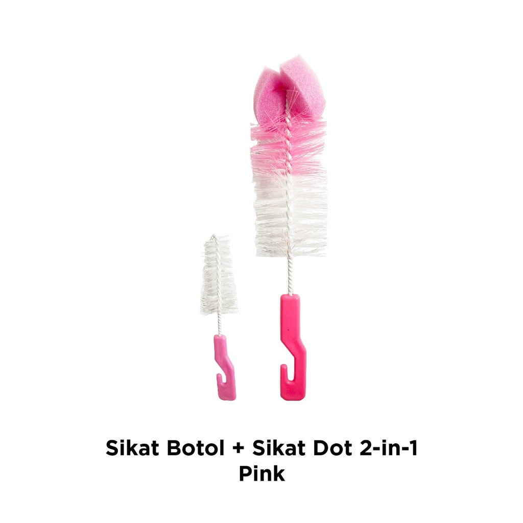 Sikat Botol + Sikat Dot 2-in-1