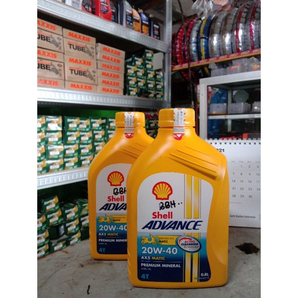 Oli Shell Advance AX5 oli Matic 800ml