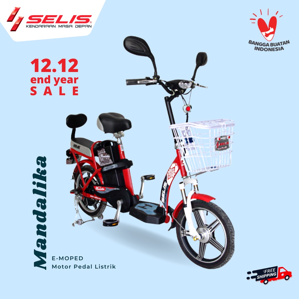 Sepeda Listrik Selis Tipe Mandalika