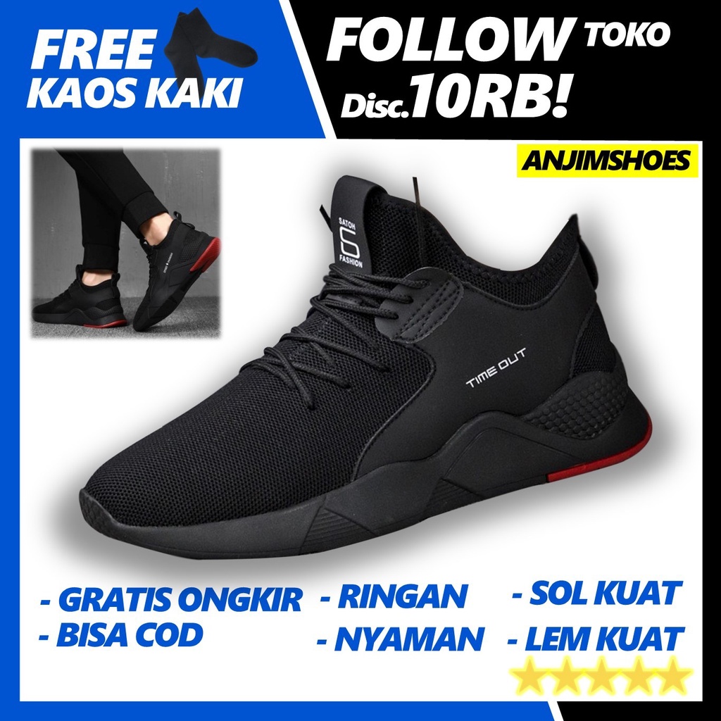 SEPATU RUNNING ORIGINAL JOGING LARI SNIKER SNIKERS SEPATU IMPOR IMPORT PRIA PRIA COWOK COWO S10 anji