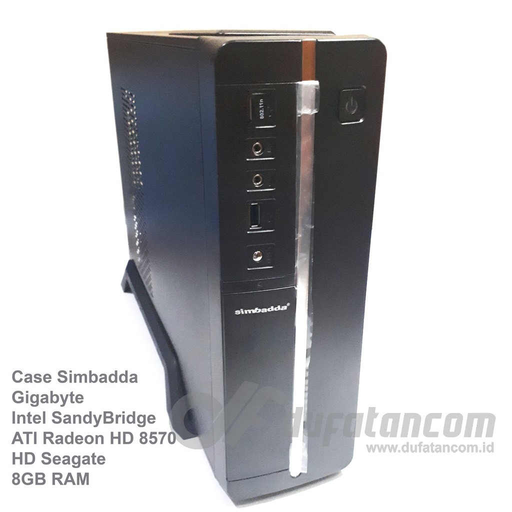 Paket PC Gaming Slim SFF Intel VGA Radeon HD8570