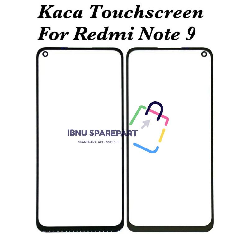 GLASS - KACA LCD TOUCHSCREEN FOR XIAOMI REDMI NOTE 9 M2003J15SC - M2003J15SG - M2003J15SS