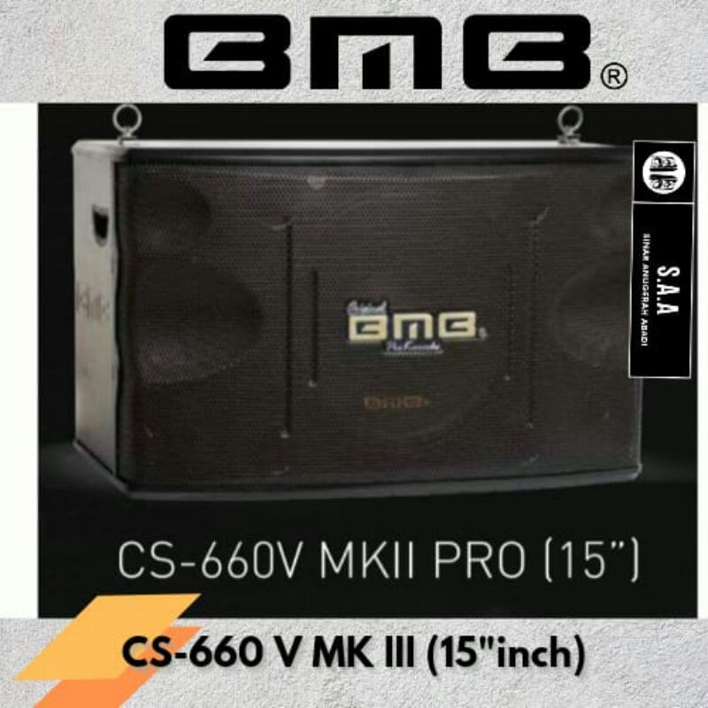 SPEAKER PASIF BMB CS-660V MKIII(15"inch)