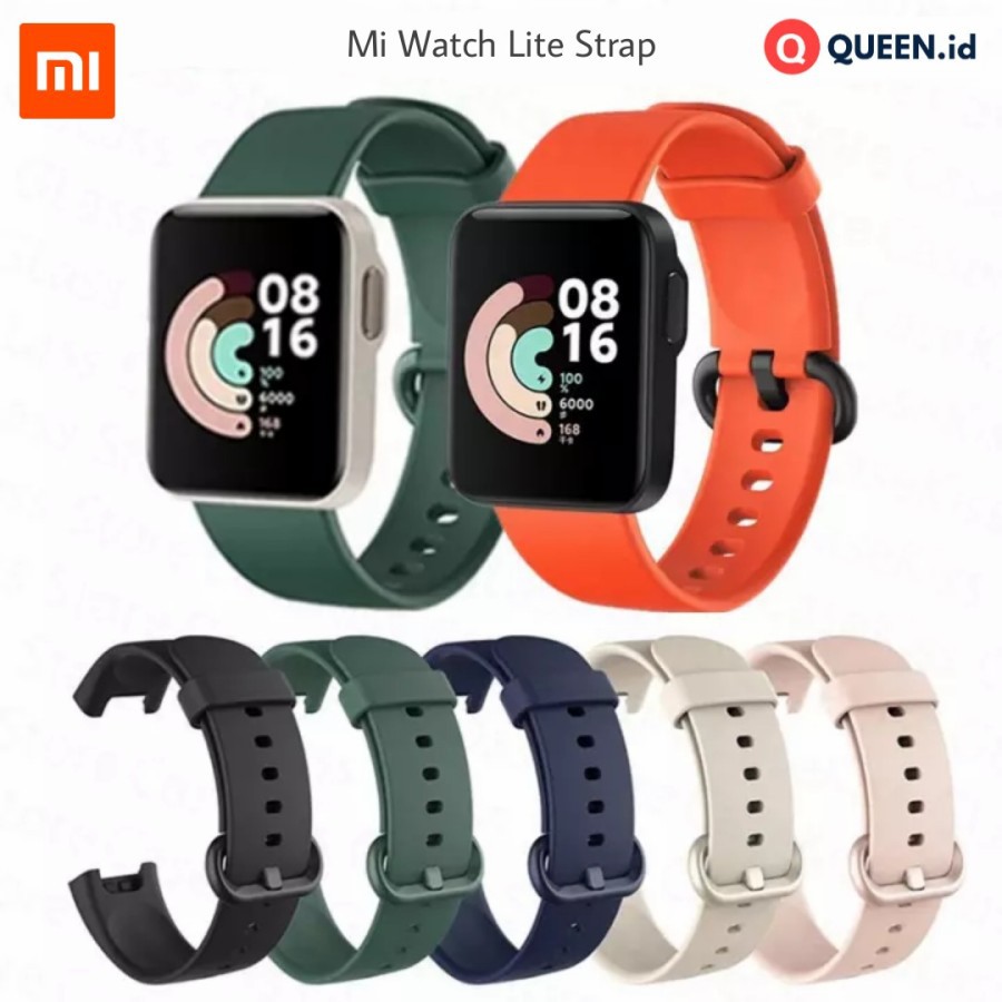 Tali Jam Strap Xiaomi Redmi Mi Watch Lite Silicone Mi Watch Silikon
