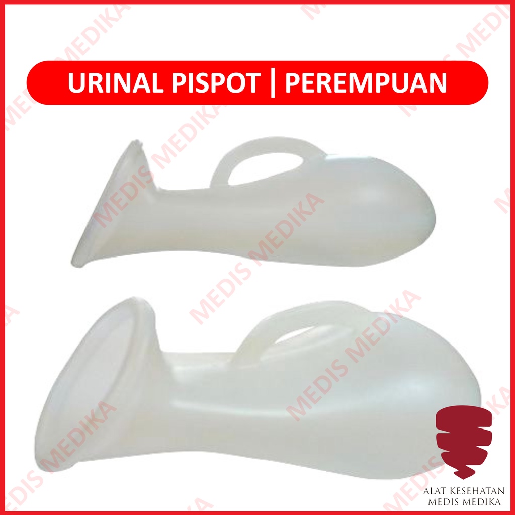 Urinal Wanita Alat Bantu Pipis Kencing Urin Pispot Plastik Cewek