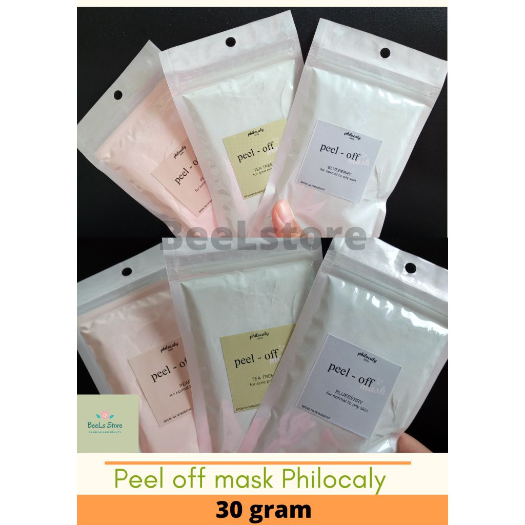 [BUY 5 FREE GIFT SPATULA] BPOM Philocaly Skin Peel-Off Mask Original ukuran 30 gr TERMURAH