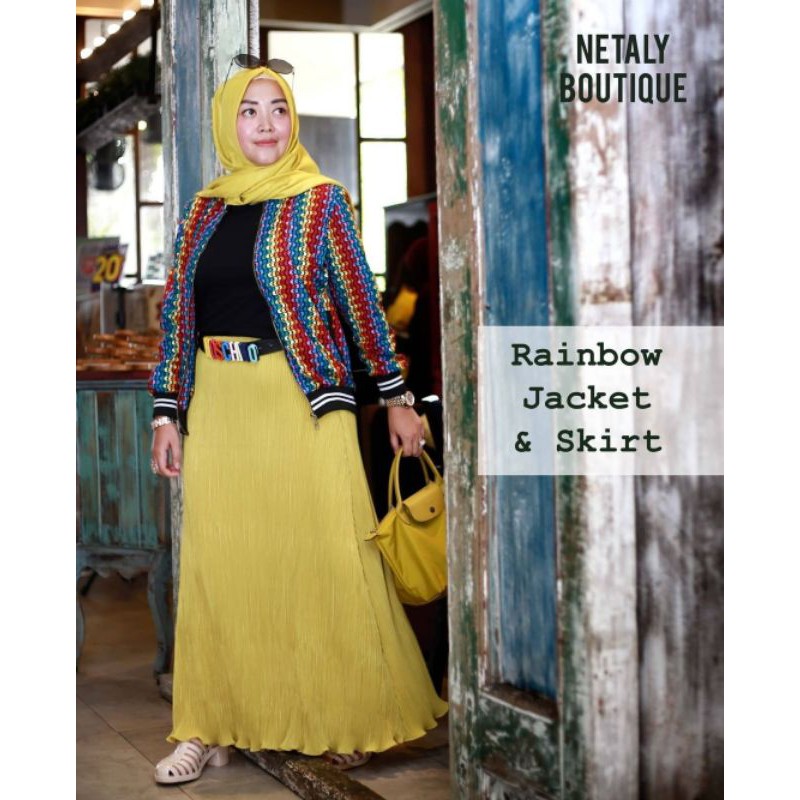 RAINBOW JACKET BY NETALY BOUTIQUE