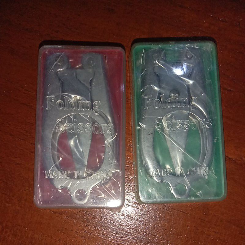 

gunting besi kecil FOLDING SCISSORS HERO