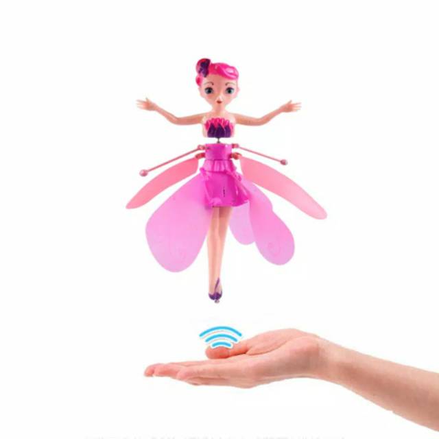 Boneka Barbie terbang.FLY WITH LAMP