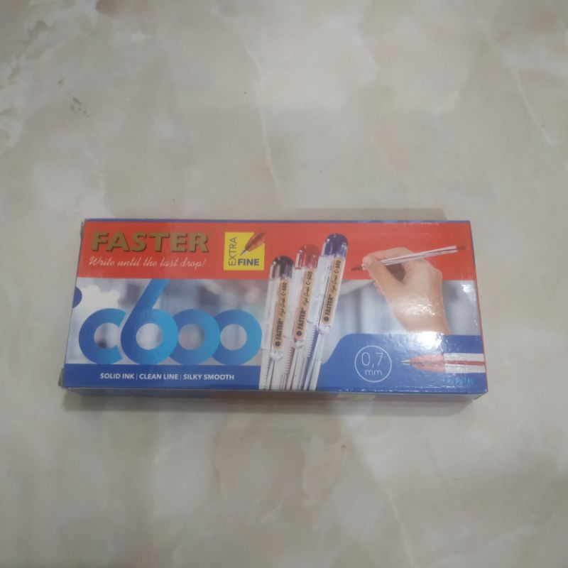 

Pulpen Faster 1kotak (12pcs)