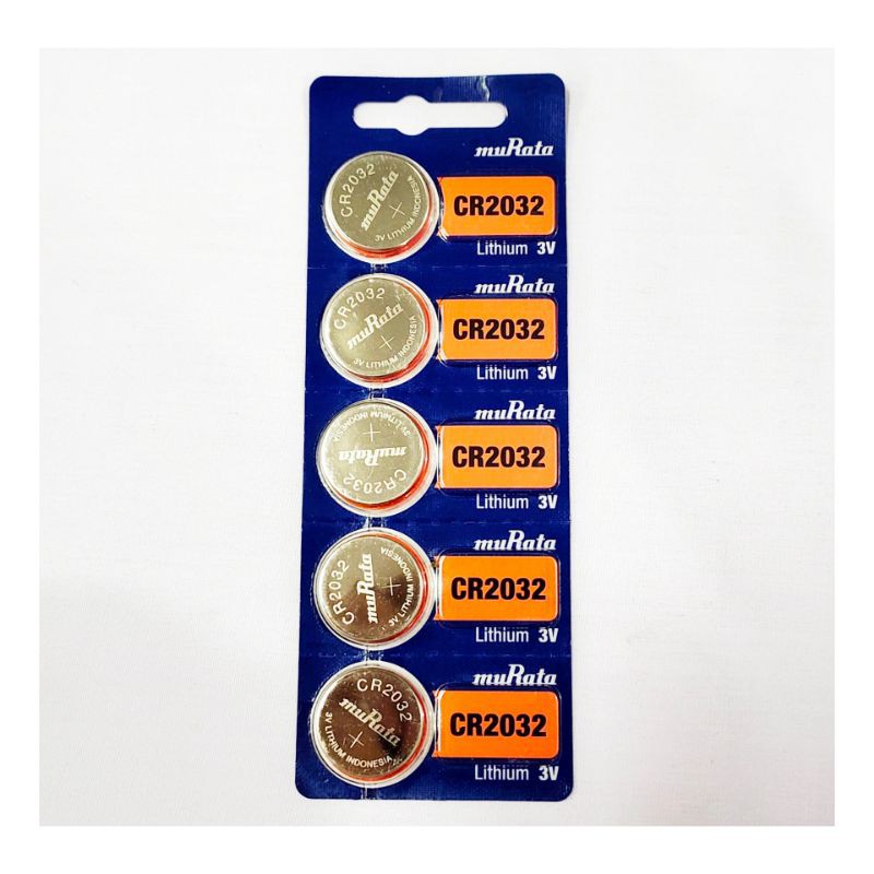 Baterai Batere Battery Lithium Murata Sony CR 2032 Kancing