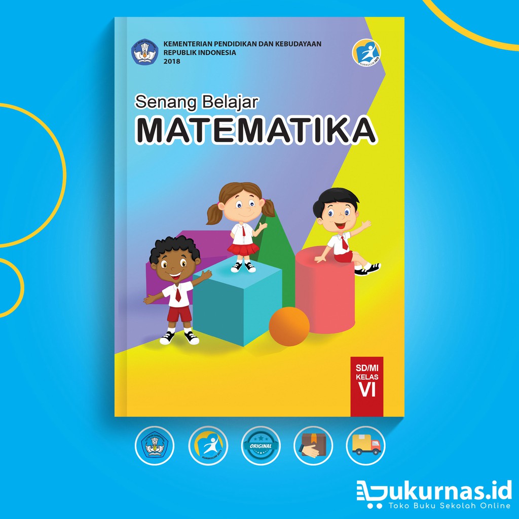 Jual Buku Senang Belajar Matematika Kelas 6 Sd K13 Revisi Terbaru Indonesia Shopee Indonesia