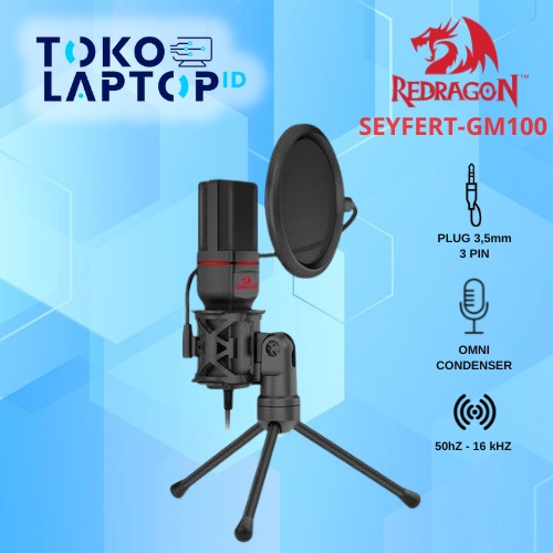 Redragon GM100 Seyfert Gaming Stream Microphone