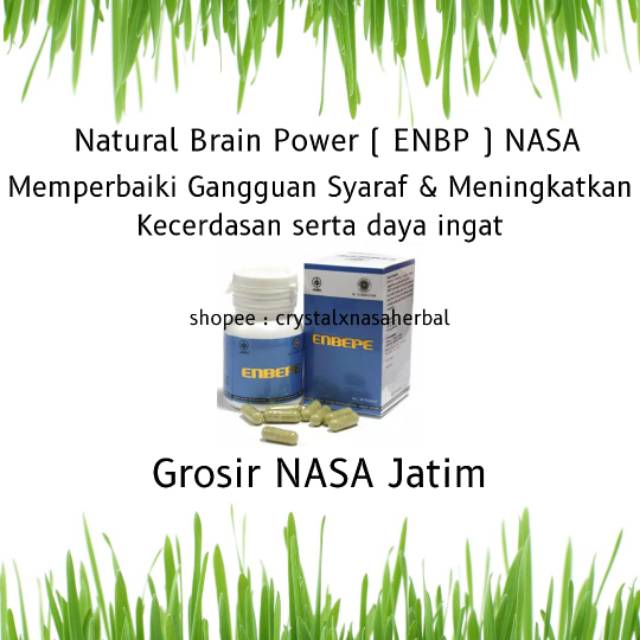 [ COD ] ( ENBP ) Natural Brain Power ENBEPE NASA / Vitamin Otak / Enbepe / Original