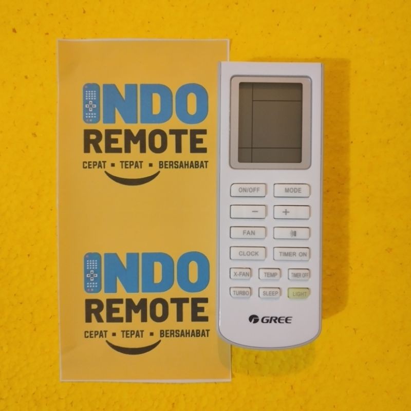 REMOTE AC GREE YAM1F ORIGINAL