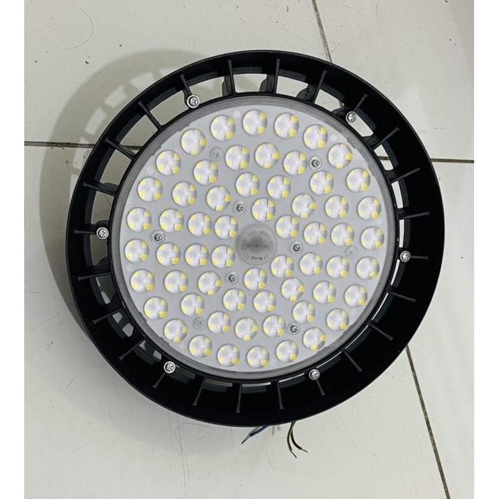 lampu highbay ufo led 200w 200 w led gantung  untuk gudang pabrik industry hanging lamp 200w 200 w