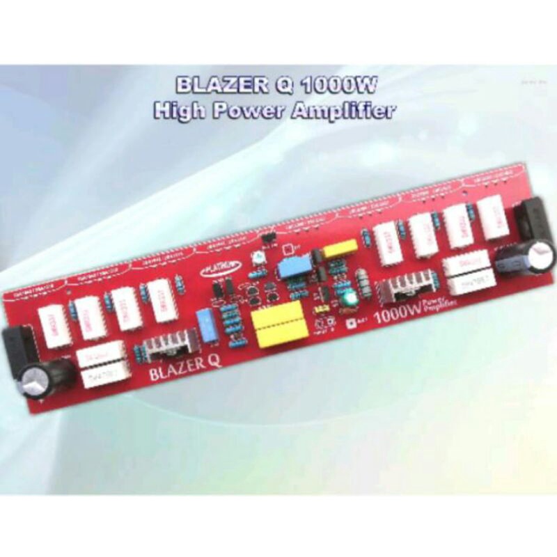 KIT DRIVER POWER AMPLIFIER MONO BLAZER Q 1000 WATT