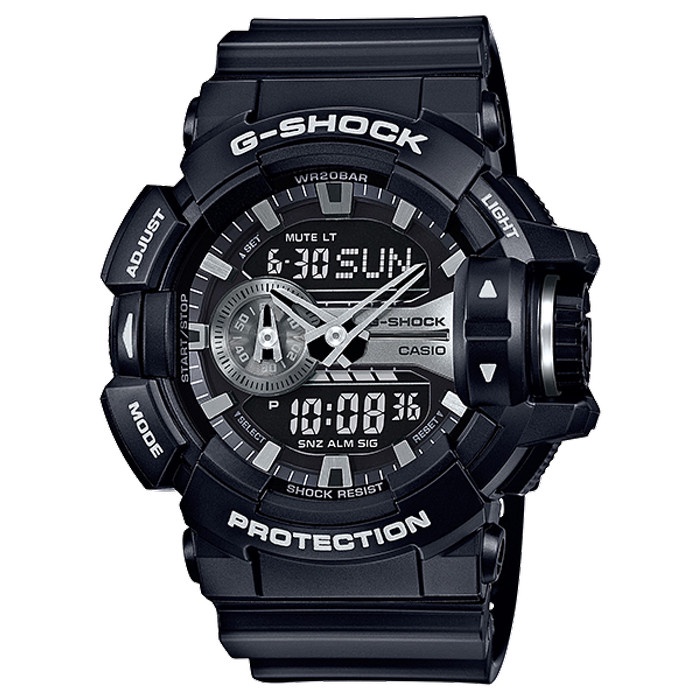 5.5 Sale Casio G-Shock ORIGINAL Jam Tangan Pria GA-400GB-1ADR Tali Karet Garansi / jam tangan pria / shopee VoucherKaget / jam tangan pria anti air / jam tangan pria original 100%