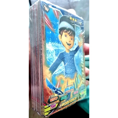 Full Pack Kartu Boboiboy Galaxy Weapon Version Baru Spesial +- 72 Cards Berbeda-beda