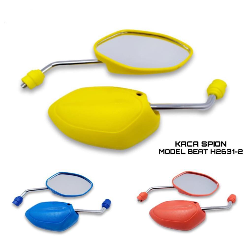 TRT - Kaca Spion Variasi Motor Model Beat Tangkai Chrome Thailook Spion Beat