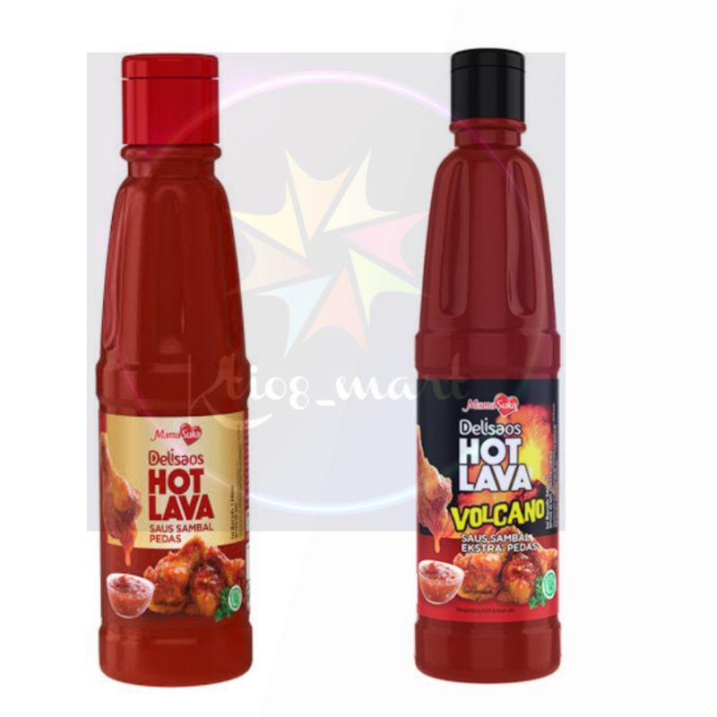 

Mamasuka Delisaos Hot Lava//Extra Hot Lava//260ml//saus sambal