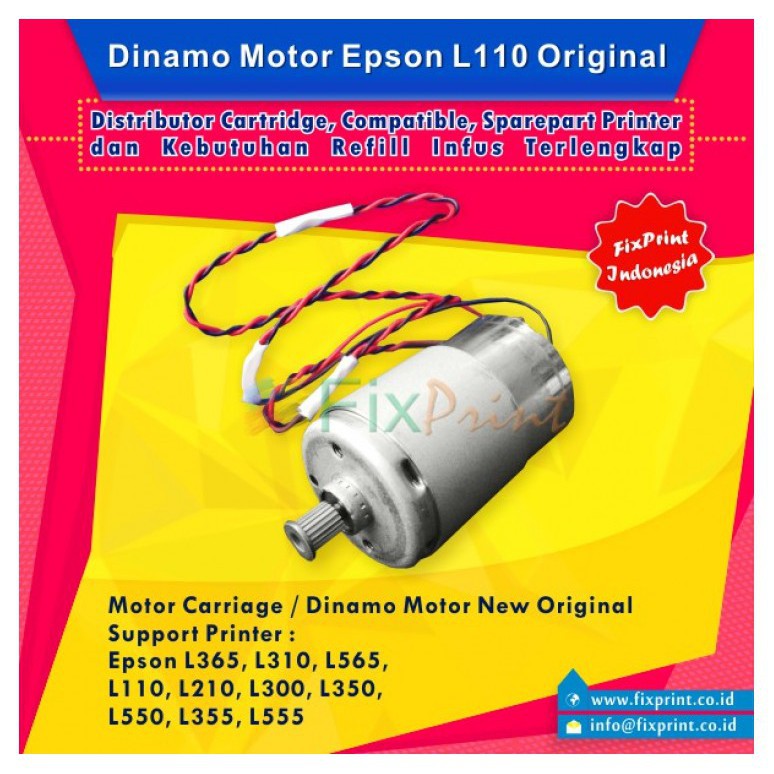 Dinamo Motor Carriage Printer Epson L210 L350 L355 L365 L550 L555 L565