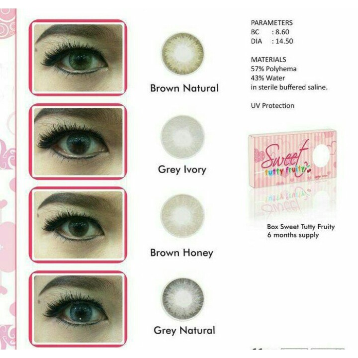 SWEET TUTTY FRUITY GREY ATAU BROWN (NORMAL ONLY)