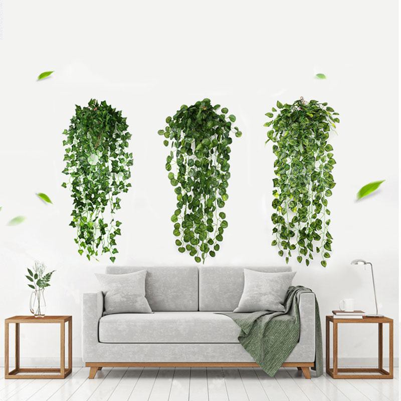 Kunataruma Daun Rambat Juntai Bunga Plastik Hias Artifisial-3