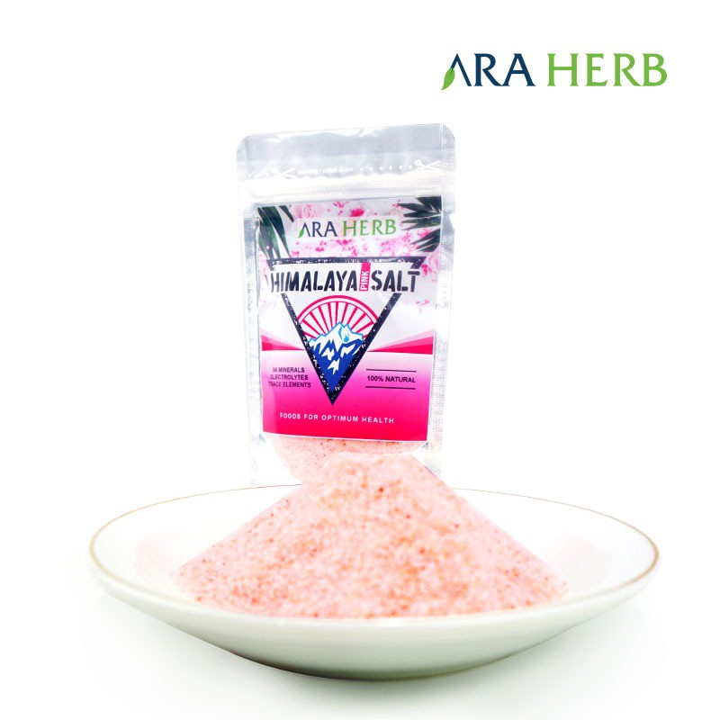 

Garam Himalaya 250gr ARA HERB / Himalayan Pink Salt Original