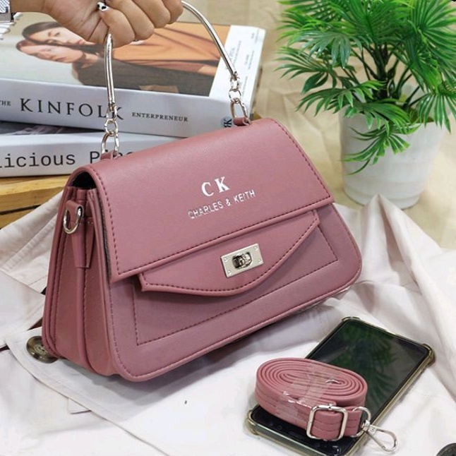 ❤Delta❤ COD READY STOK Tas selempang & jinjing wanita kekinian tas kerja tas kekinian