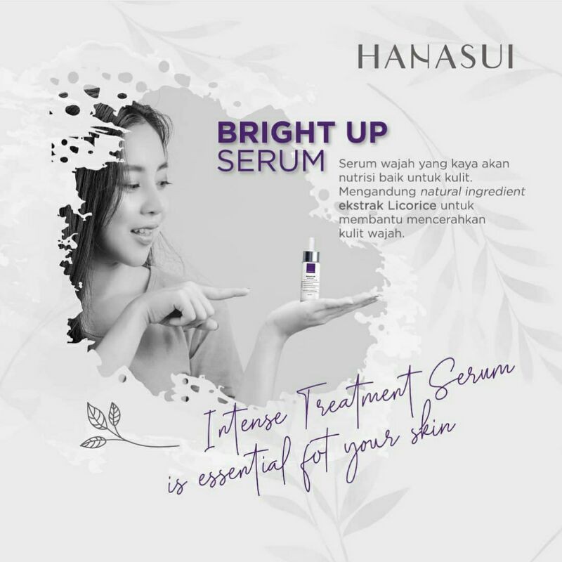 Hanasui Bright up serum