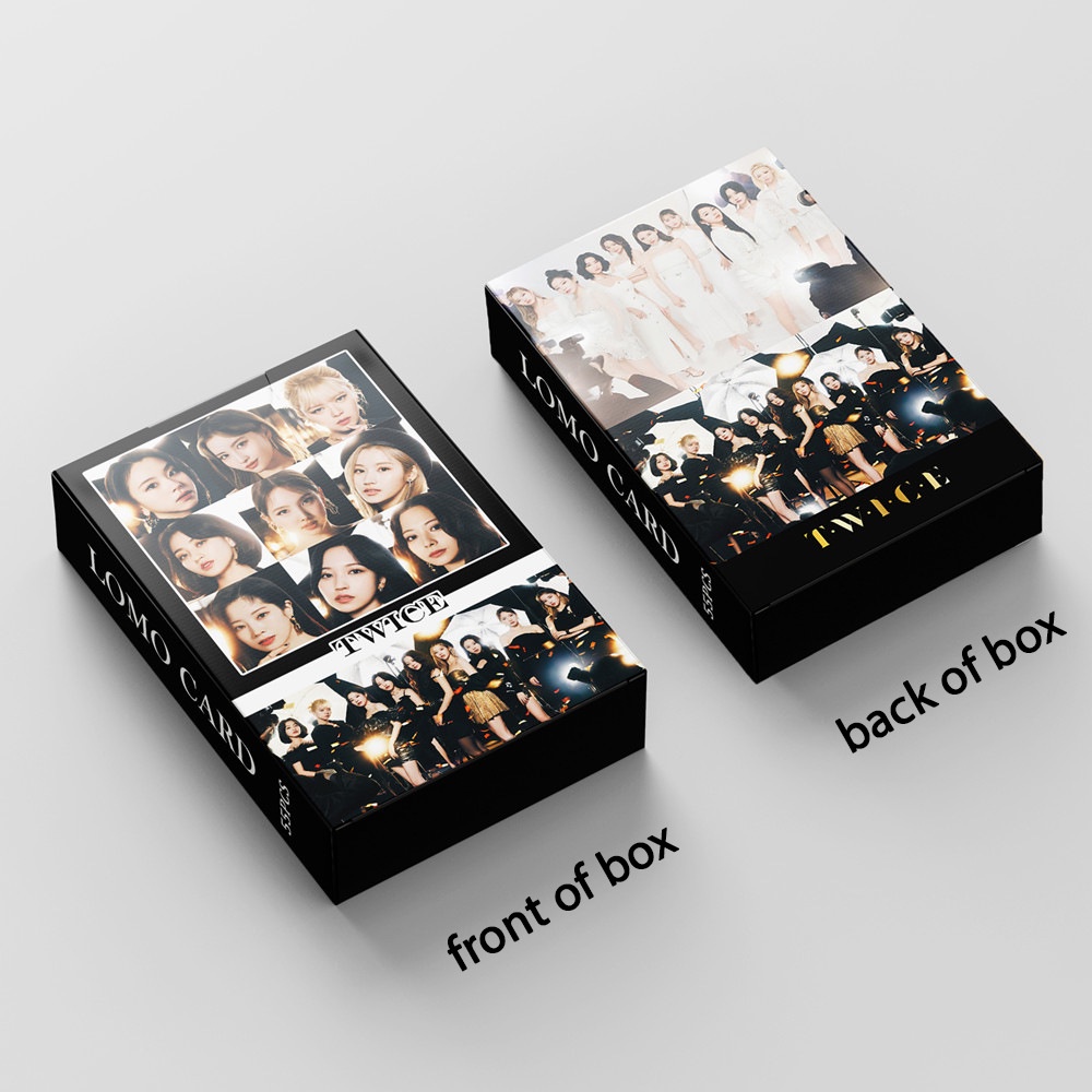 55pcs / Kotak Kartu Foto TWICE 2022 Album LOMO