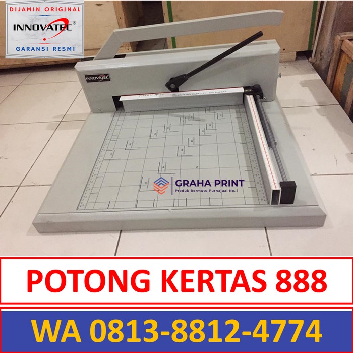 Alat Pemotong Kertas 888 Mesin Potong Kertas A3 1Rim Manual INNOVATEC