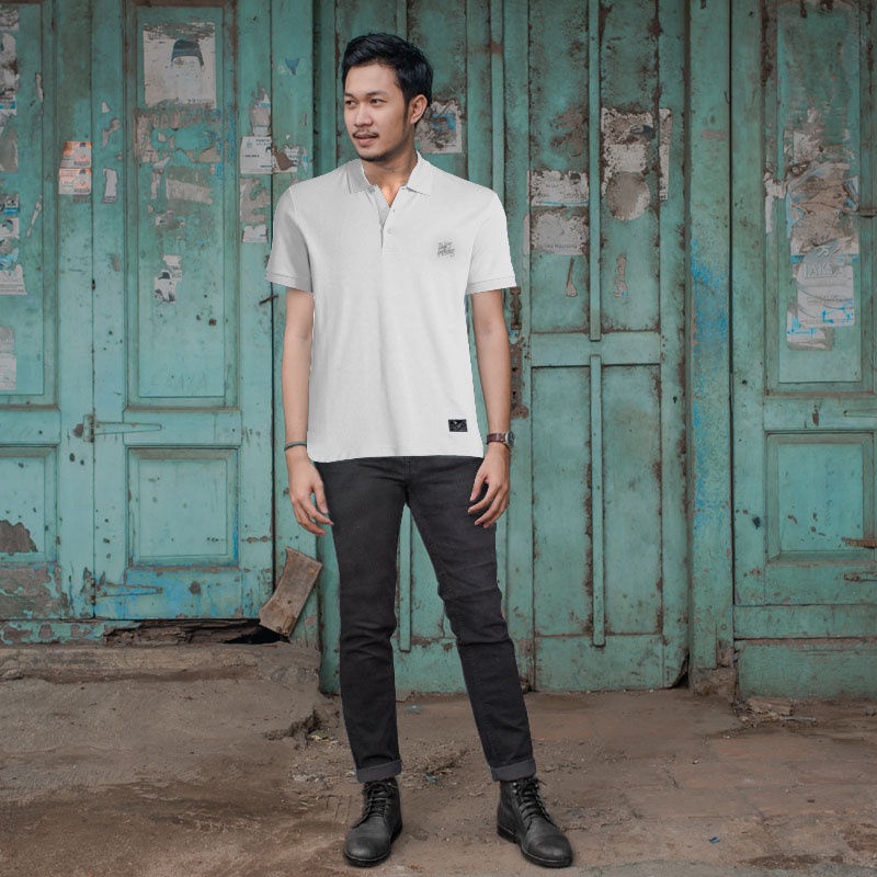 Unpossed Poloshirt White 031