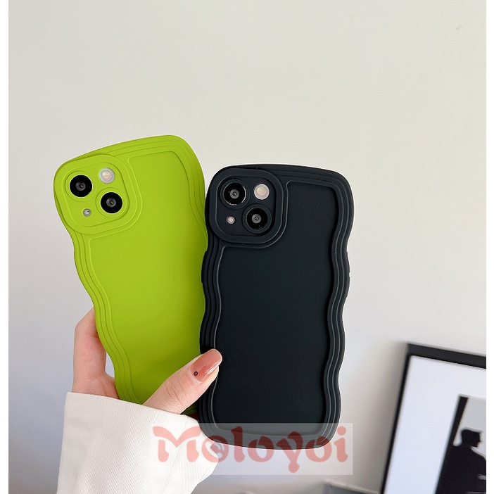 Case Pelindung Lensa Warna Permen Polos Tahan Banting Untuk iPhone 7plus 13 11 12 Pro MAX XR 7 8 Plus X8 Plus XS MAX